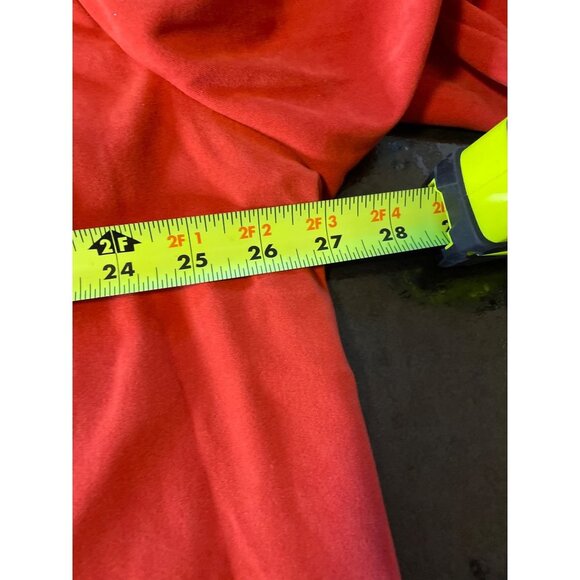 JM Collection Woman Orange Button Down Collared Shacket Jacket Sz 24W - Picture 8 of 10